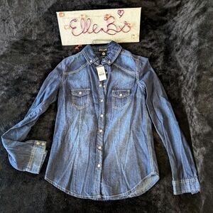 Denim Button Down